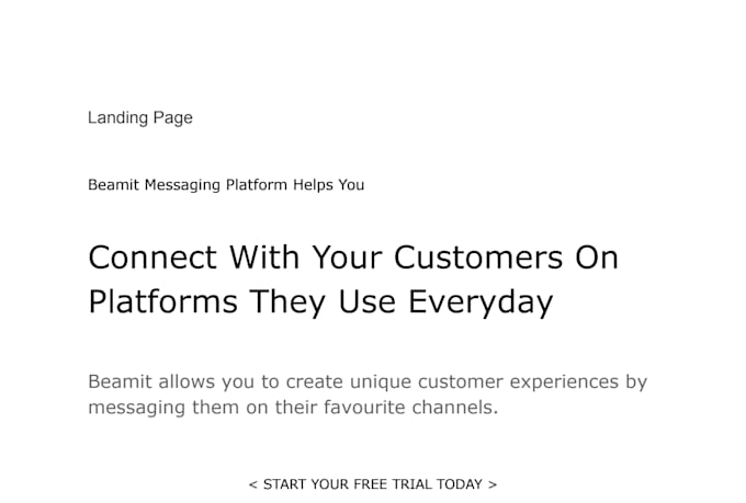 write high converting landing page copy for your website